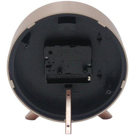 Infinity Instruments Copper Tabletop Alarm Clock 15684CP-4360